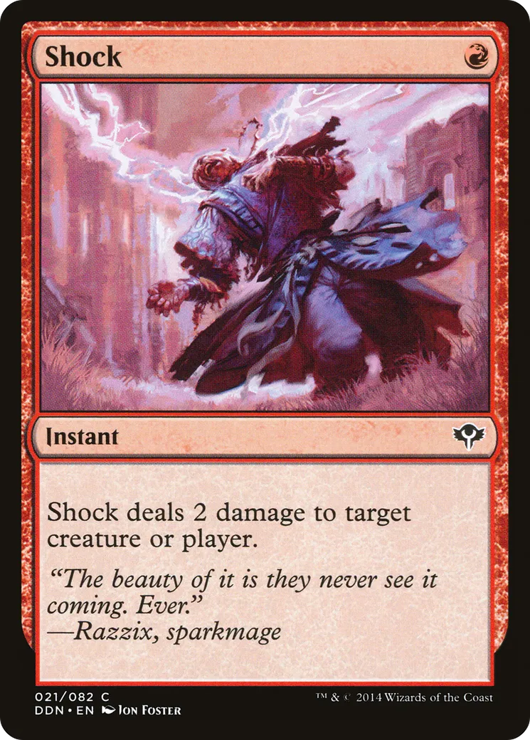 Shock — Duel Decks: Speed vs. Cunning — Magic: The Gathering