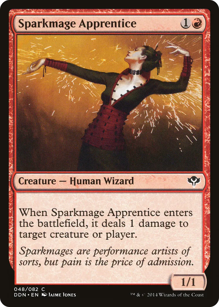 Apprentie étincemage — Duel Decks: Speed vs. Cunning — Magic: The Gathering