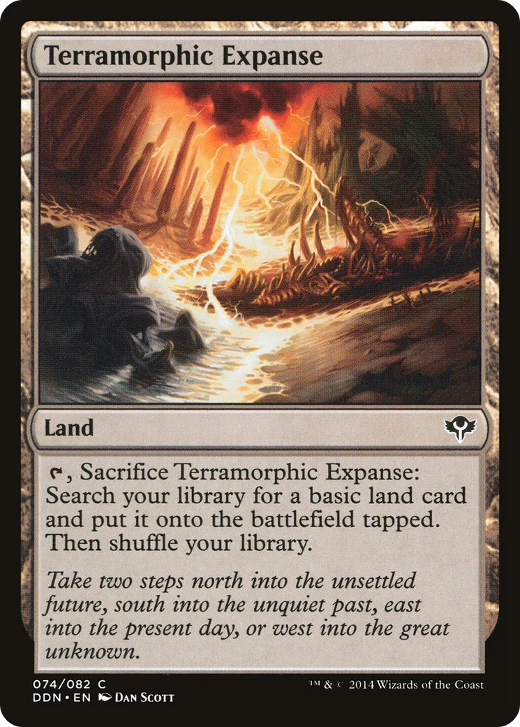 Immensité terramorphe — Duel Decks: Speed vs. Cunning — Magic: The Gathering
