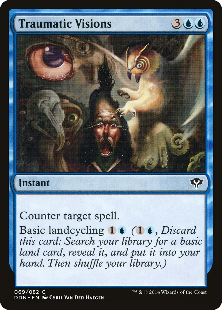Visions traumatisantes — Duel Decks: Speed vs. Cunning — Magic: The Gathering