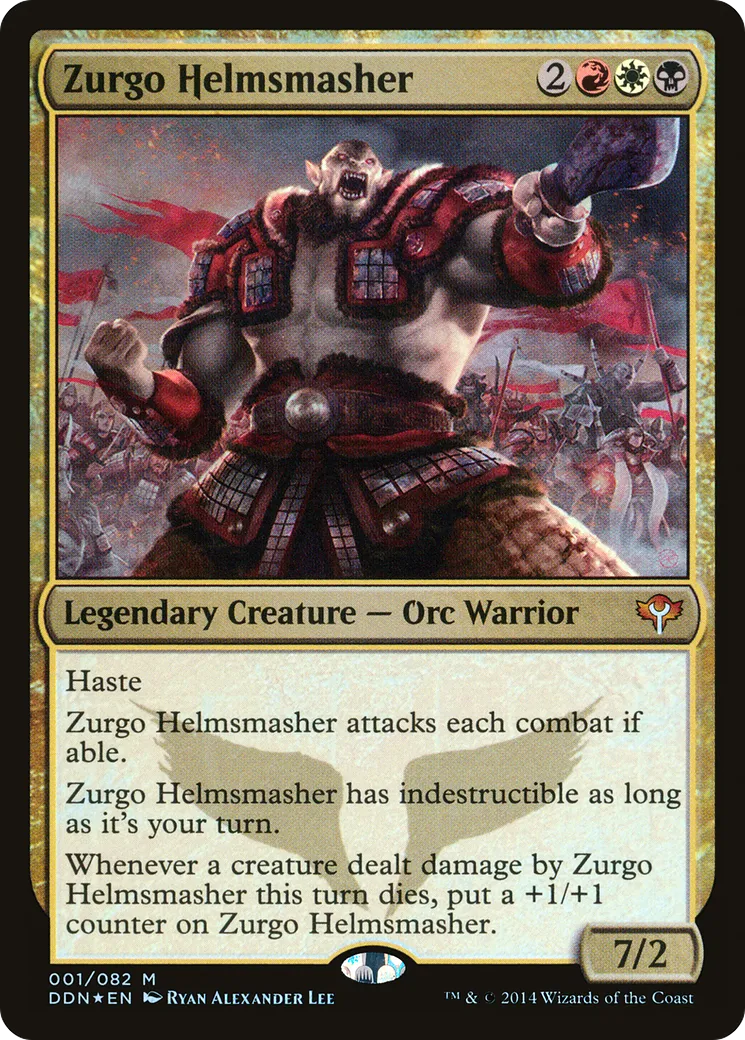 Zurgo Helmsmasher — Duel Decks: Speed vs. Cunning — Magic: The Gathering