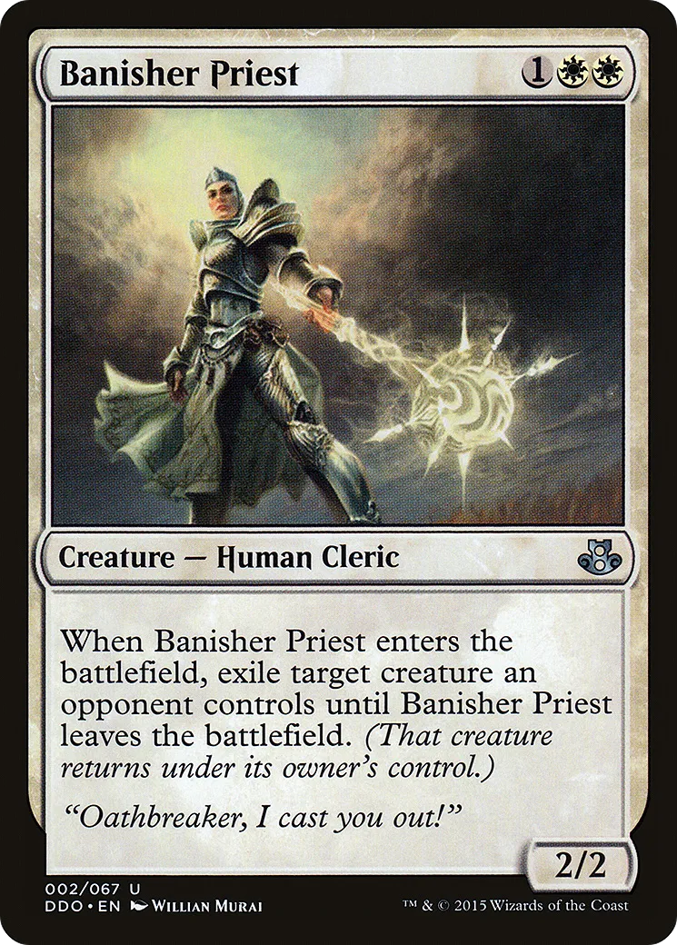 Banisher Priest — Duel Decks: Elspeth vs. Kiora — Magic: The Gathering