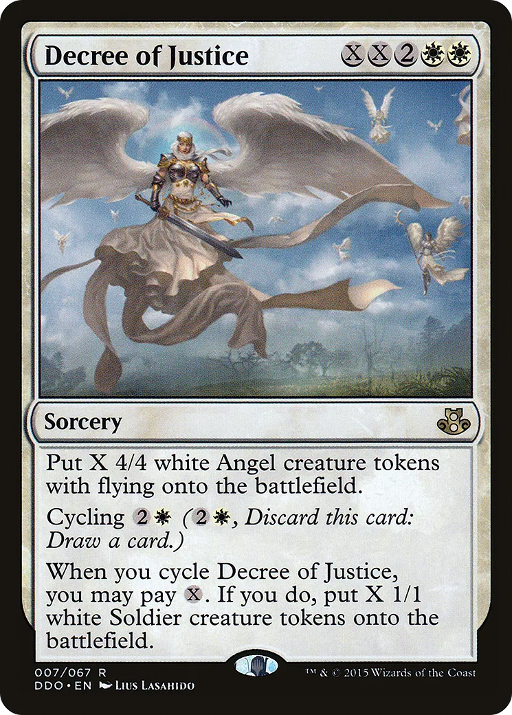 Decree of Justice — Duel Decks: Elspeth vs. Kiora — Magic: The Gathering