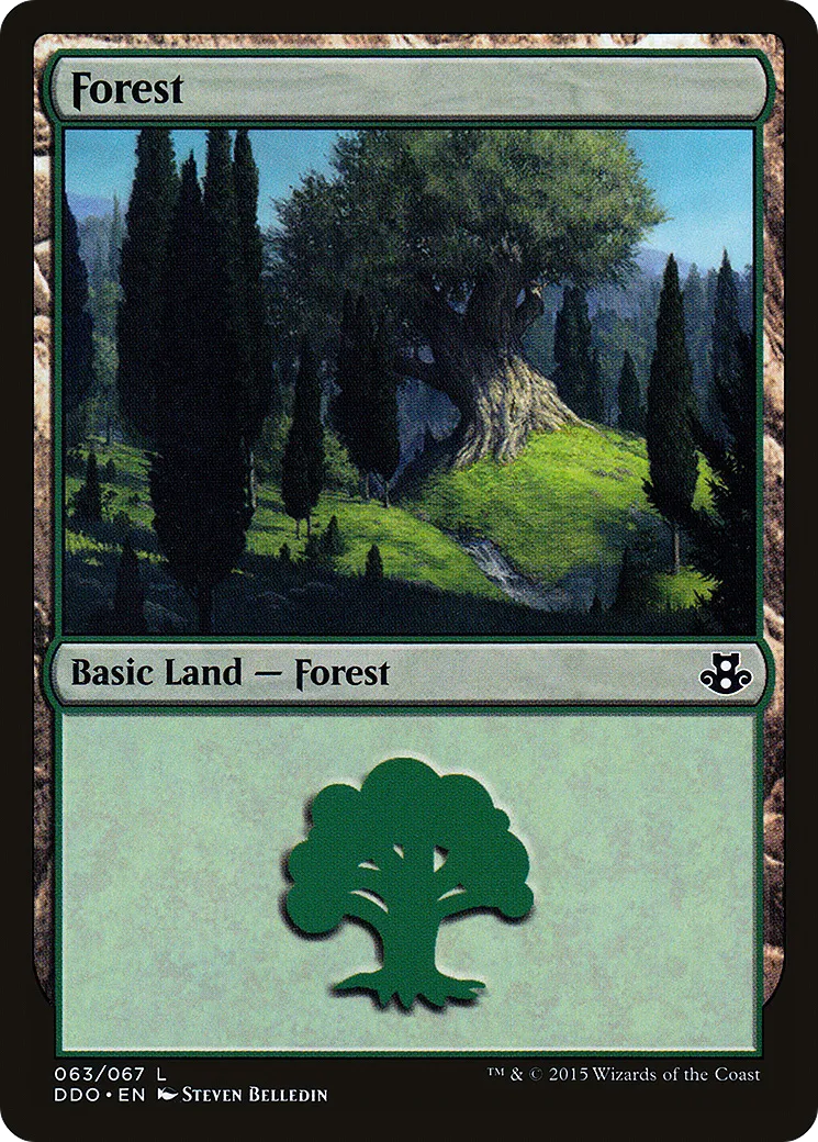 Forest — Duel Decks: Elspeth vs. Kiora — Magic: The Gathering