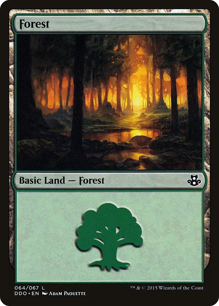 Forest — Duel Decks: Elspeth vs. Kiora — Magic: The Gathering