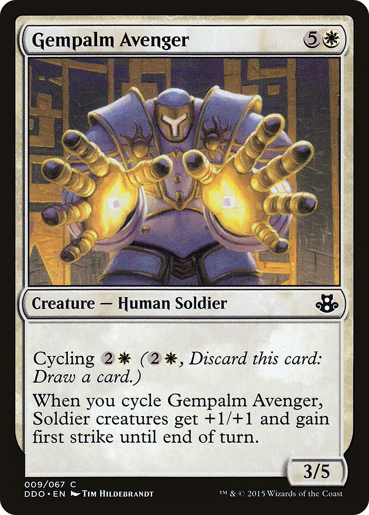 Gempalm Avenger — Duel Decks: Elspeth vs. Kiora — Magic: The Gathering