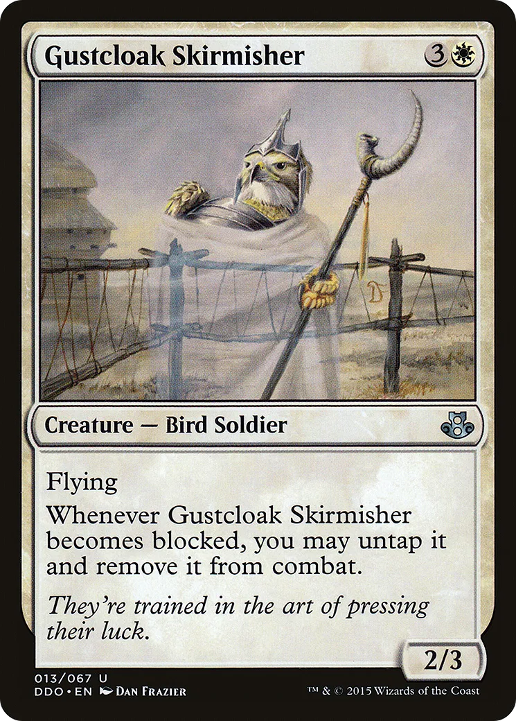 Gustcloak Skirmisher — Duel Decks: Elspeth vs. Kiora — Magic: The Gathering