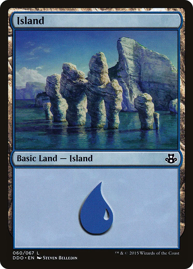 Island — Duel Decks: Elspeth vs. Kiora — Magic: The Gathering