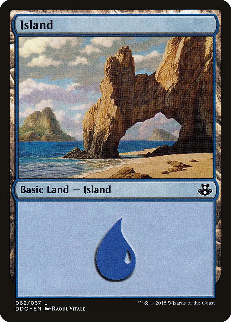 Island — Duel Decks: Elspeth vs. Kiora — Magic: The Gathering