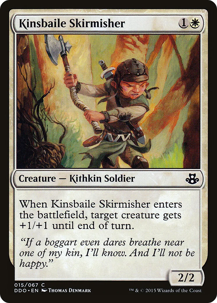 Kinsbaile Skirmisher — Duel Decks: Elspeth vs. Kiora — Magic: The Gathering