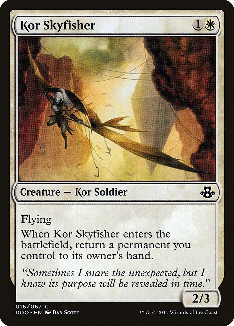 Kor Skyfisher from Duel Decks: Elspeth vs. Kiora - Magic: The Gathering