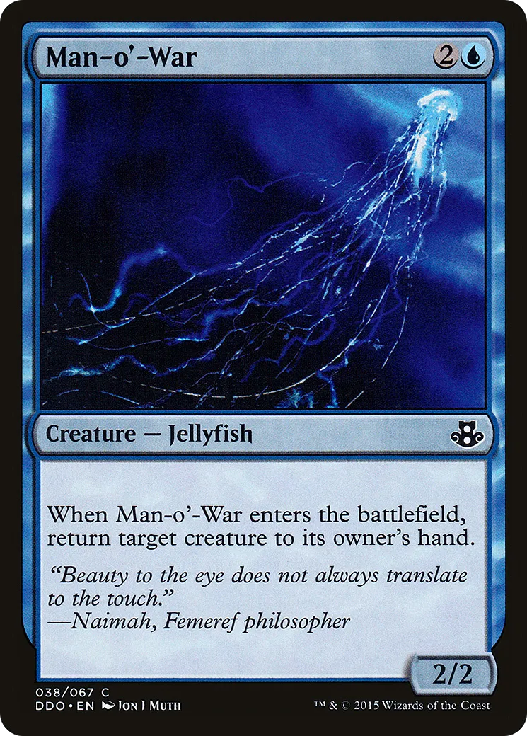 Man-o'-War — Duel Decks: Elspeth vs. Kiora — Magic: The Gathering