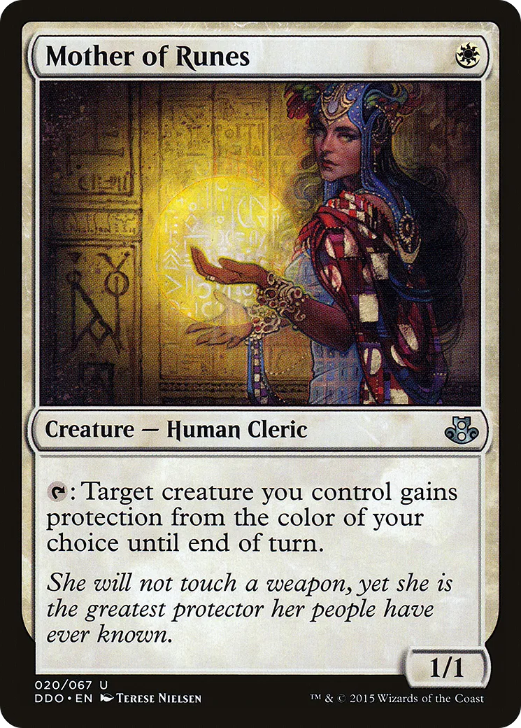 Mother of Runes — Duel Decks: Elspeth vs. Kiora — Magic: The Gathering