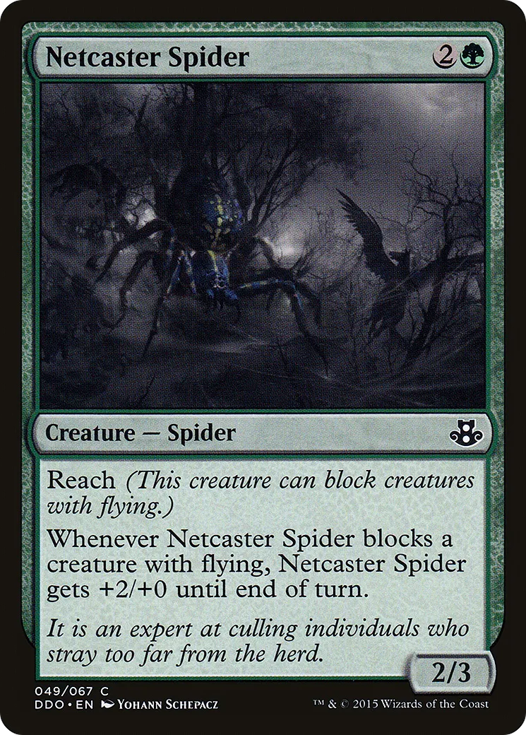 Netcaster Spider — Duel Decks: Elspeth vs. Kiora — Magic: The Gathering