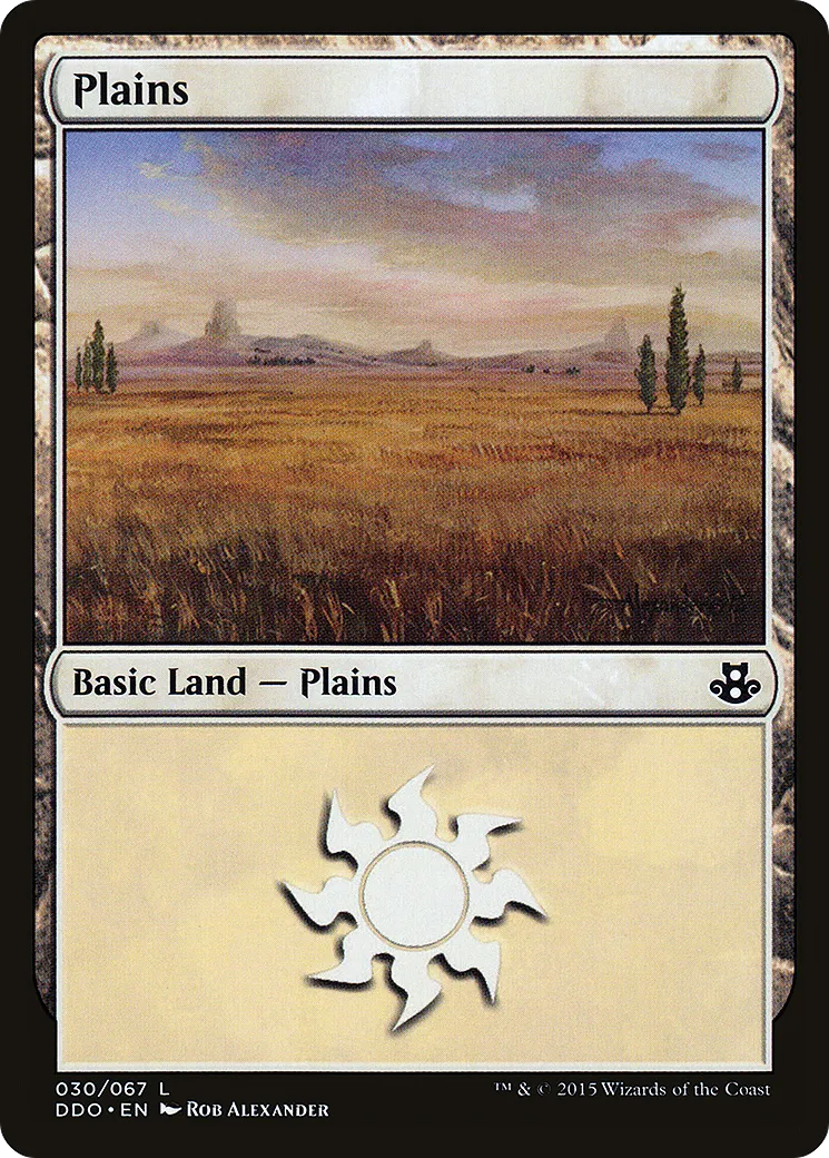 Plains — Duel Decks: Elspeth vs. Kiora — Magic: The Gathering