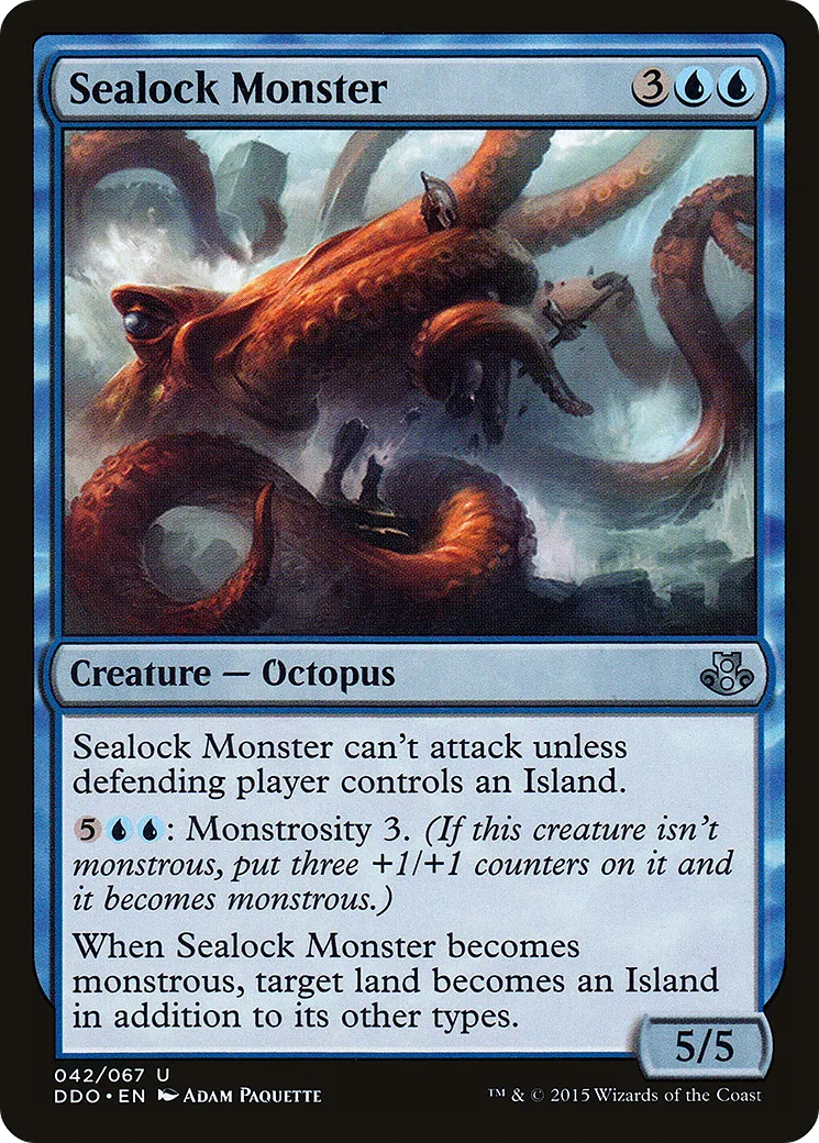 Sealock Monster — Duel Decks: Elspeth vs. Kiora — Magic: The Gathering
