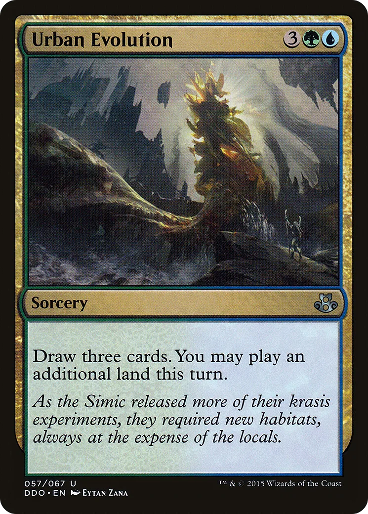 Urban Evolution — Duel Decks: Elspeth vs. Kiora — Magic: The Gathering