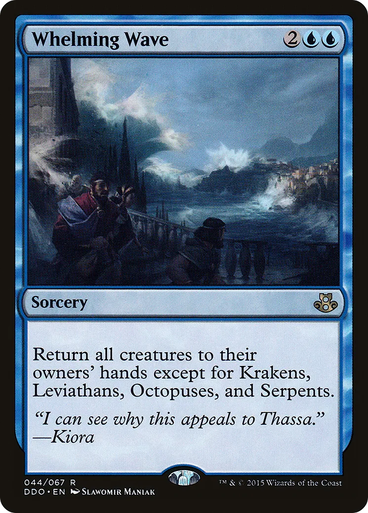 Whelming Wave — Duel Decks: Elspeth vs. Kiora — Magic: The Gathering