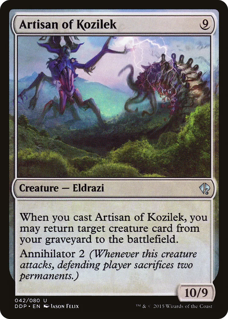 Artisan de Kozilek — Duel Decks: Zendikar vs. Eldrazi — Magic: The Gathering