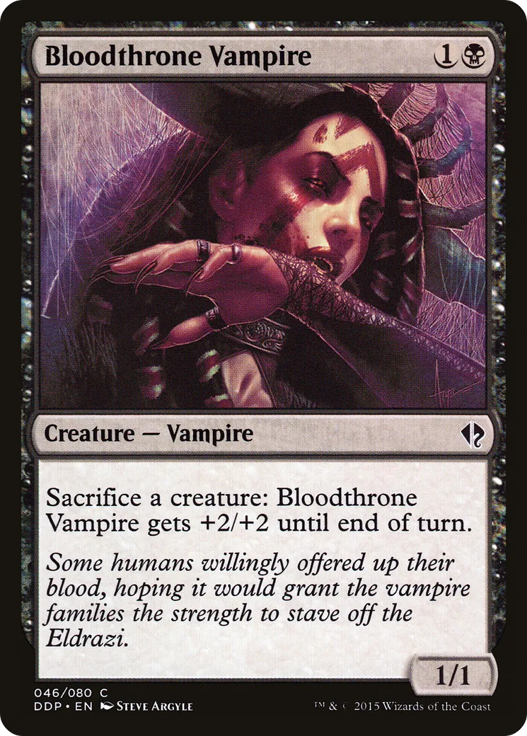 Vampire du trône de sang — Duel Decks: Zendikar vs. Eldrazi — Magic: The Gathering