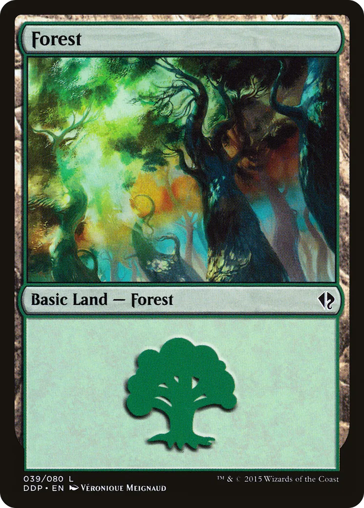 Forest — Duel Decks: Zendikar vs. Eldrazi — Magic: The Gathering