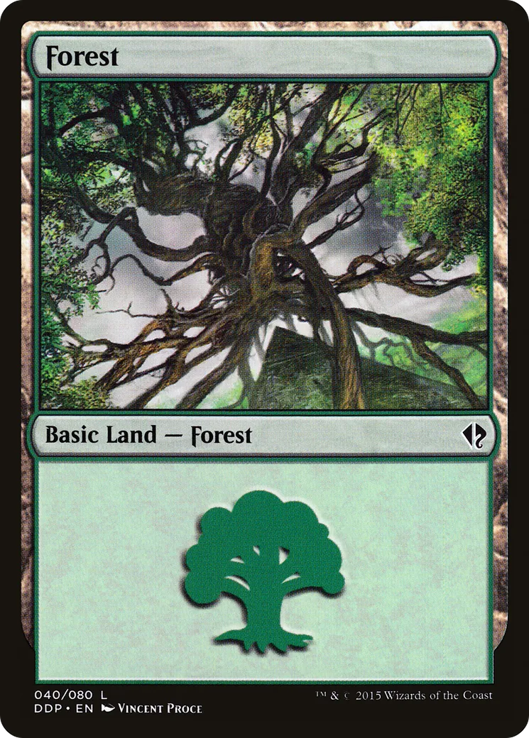 Forest — Duel Decks: Zendikar vs. Eldrazi — Magic: The Gathering