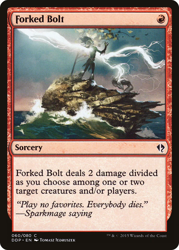 Éclair fourchu — Duel Decks: Zendikar vs. Eldrazi — Magic: The Gathering