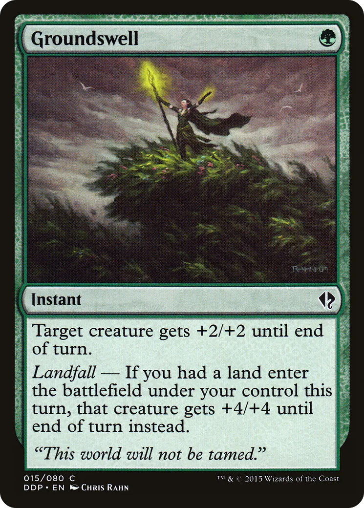 Groundswell — Duel Decks: Zendikar vs. Eldrazi — Magic: The Gathering