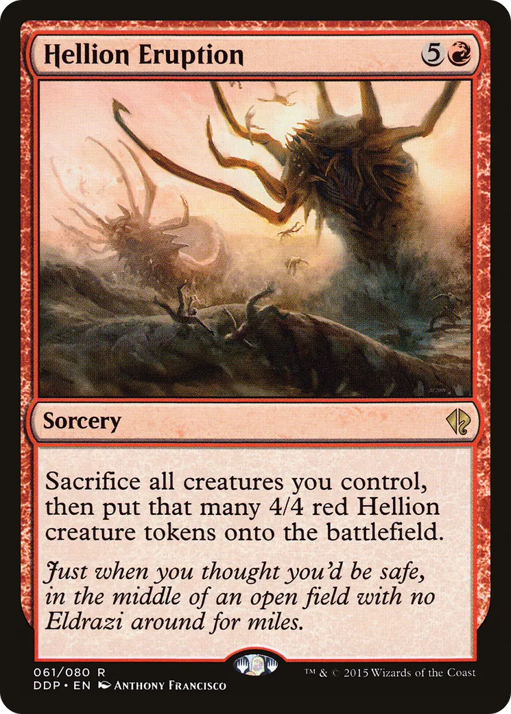 Éruption de monstruosités — Duel Decks: Zendikar vs. Eldrazi — Magic: The Gathering