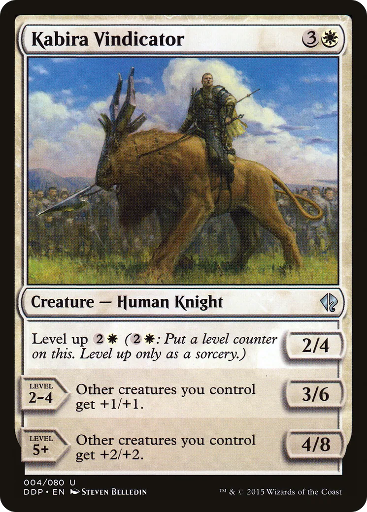 Kabira Vindicator — Duel Decks: Zendikar vs. Eldrazi — Magic: The Gathering