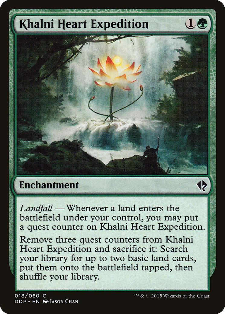 Expédition du Cœur de Khalni — Duel Decks: Zendikar vs. Eldrazi — Magic: The Gathering
