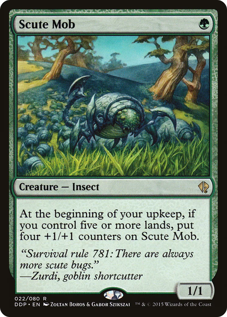 Foule de scalaires — Duel Decks: Zendikar vs. Eldrazi — Magic: The Gathering