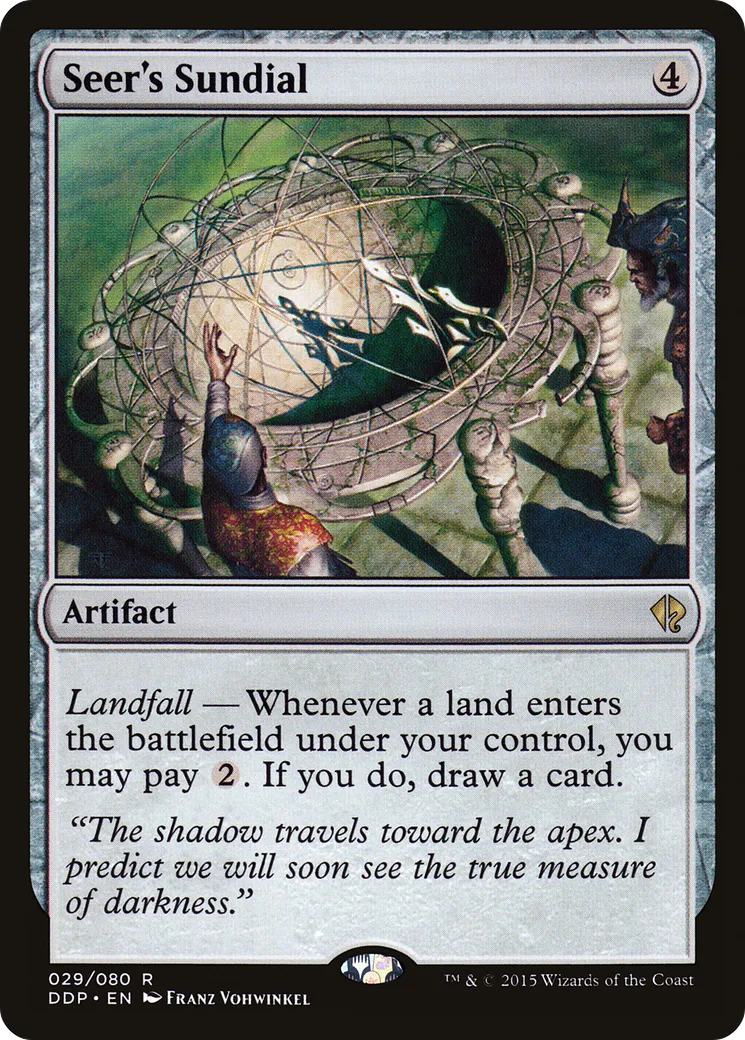 Cadran solaire du voyant — Duel Decks: Zendikar vs. Eldrazi — Magic: The Gathering