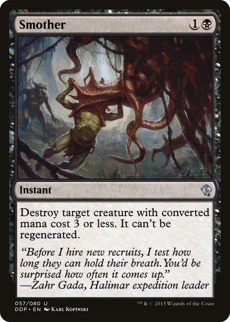 Étouffer — Duel Decks: Zendikar vs. Eldrazi — Magic: The Gathering