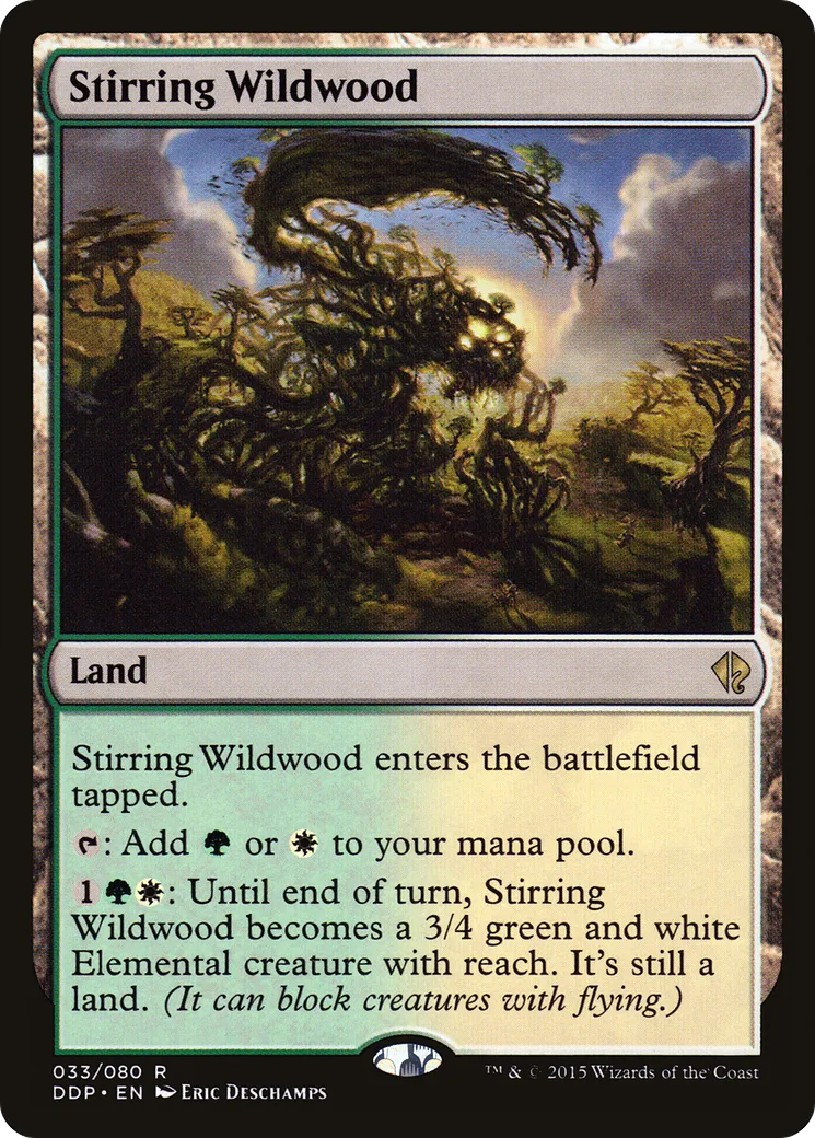 Stirring Wildwood — Duel Decks: Zendikar vs. Eldrazi — Magic: The Gathering