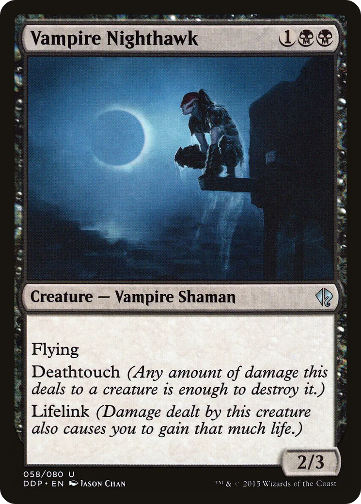 Faucon de nuit vampire — Duel Decks: Zendikar vs. Eldrazi — Magic: The Gathering
