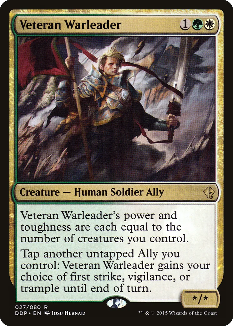Chef de guerre vétérane — Duel Decks: Zendikar vs. Eldrazi — Magic: The Gathering