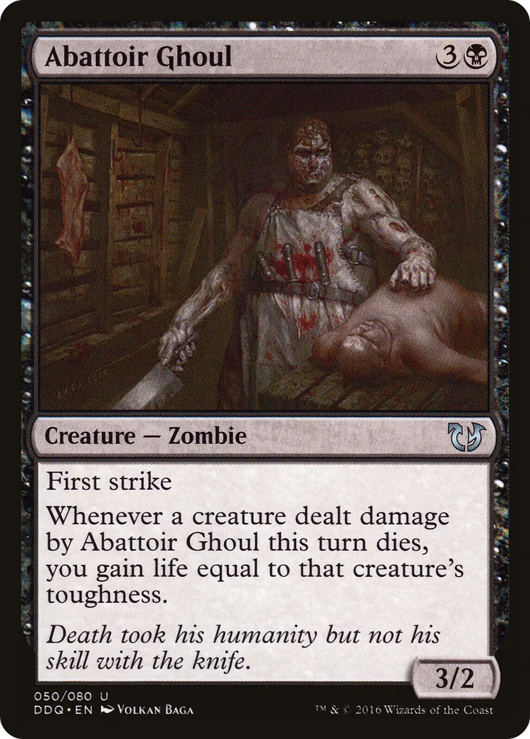 Abattoir Ghoul — Duel Decks: Blessed vs. Cursed — Magic: The Gathering