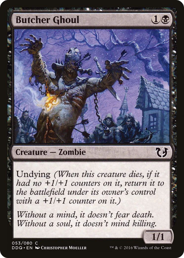 Butcher Ghoul — Duel Decks: Blessed vs. Cursed — Magic: The Gathering
