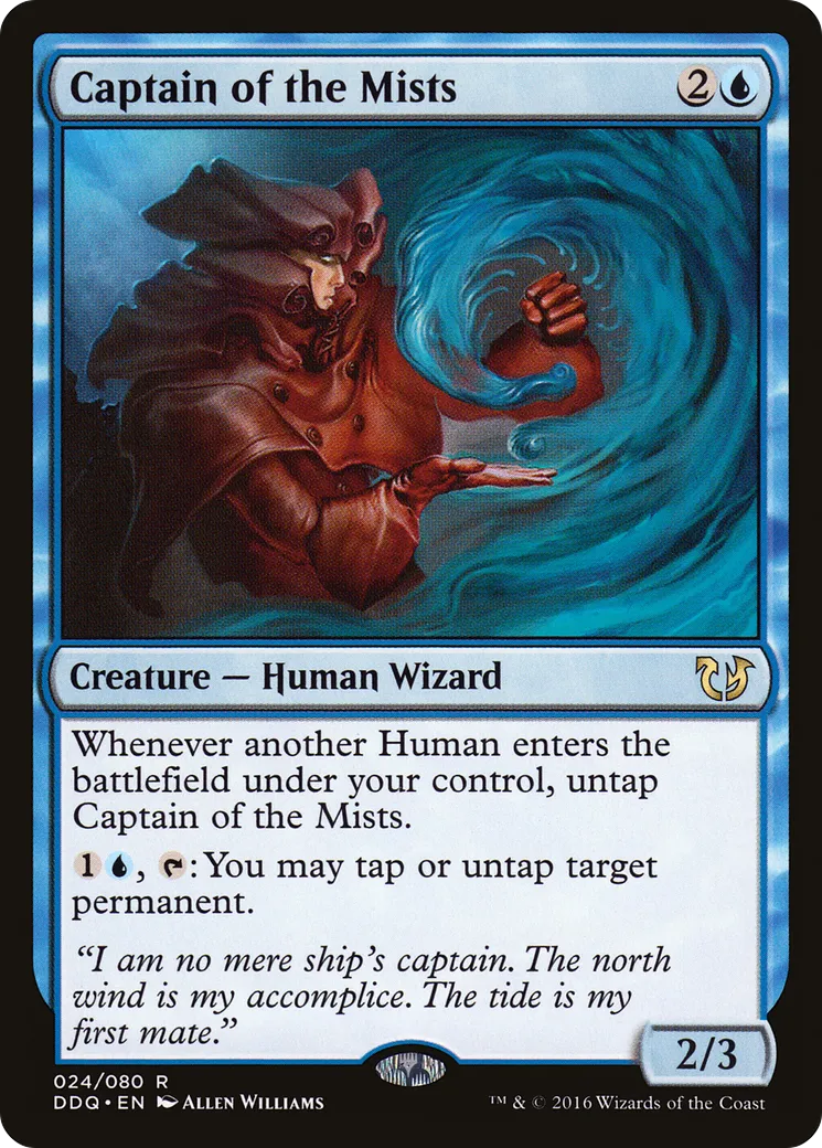 Capitaine des brumes — Duel Decks: Blessed vs. Cursed — Magic: The Gathering