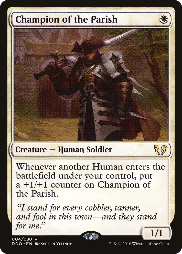 Champion de la paroisse — Duel Decks: Blessed vs. Cursed — Magic: The Gathering
