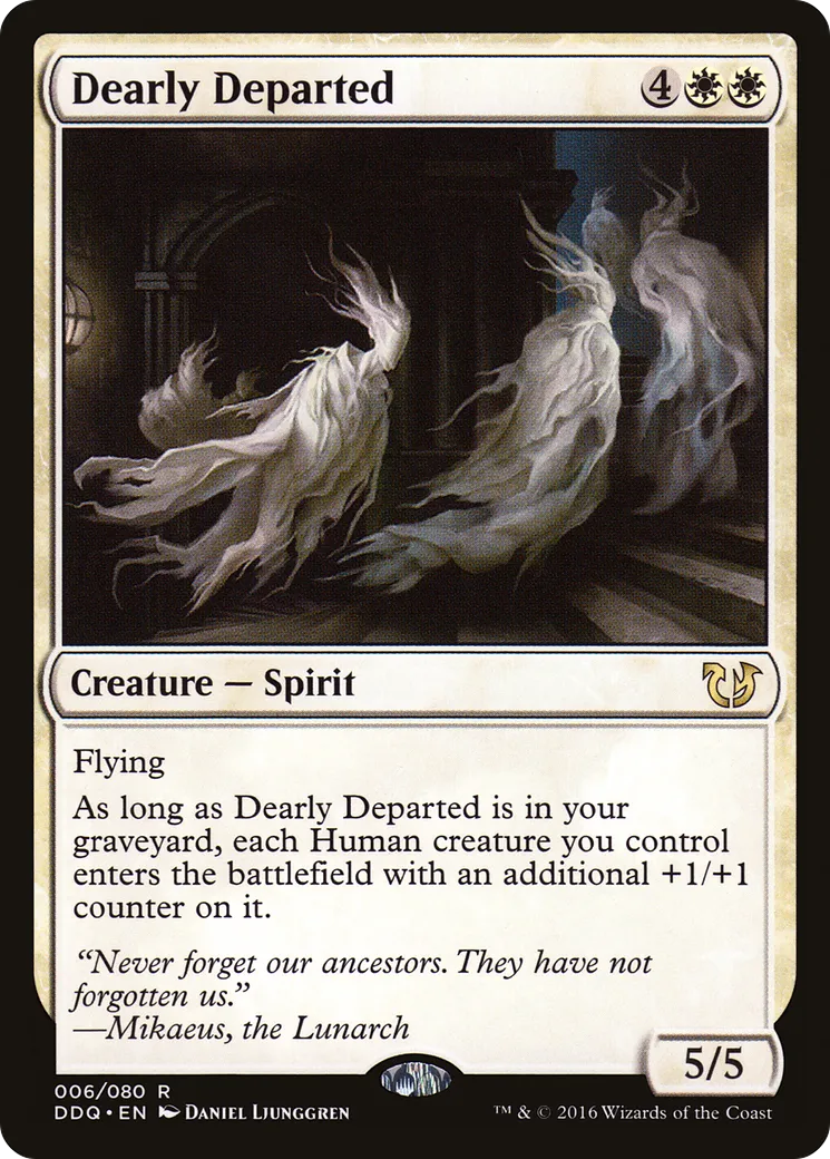 Dearly Departed — Duel Decks: Blessed vs. Cursed — Magic: The Gathering