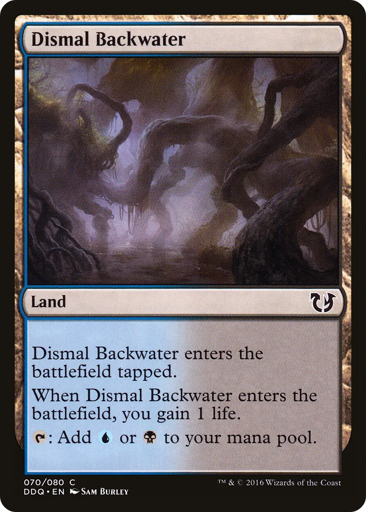 Dismal Backwater — Duel Decks: Blessed vs. Cursed — Magic: The Gathering