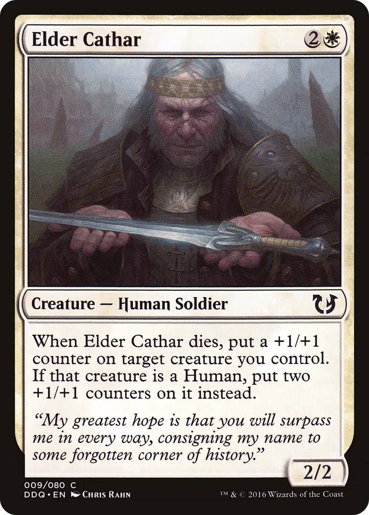Doyen cathare — Duel Decks: Blessed vs. Cursed — Magic: The Gathering