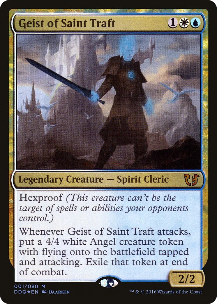 Geist de Saint Traft — Duel Decks: Blessed vs. Cursed — Magic: The Gathering