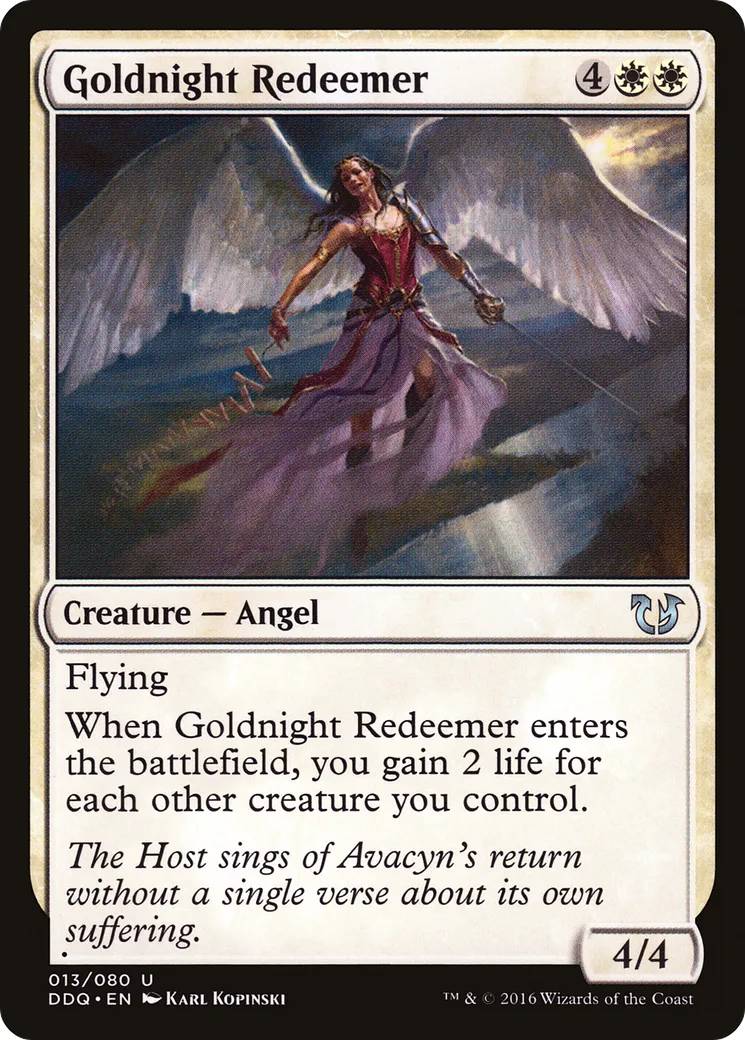 Rédemptrice d'Ornuit — Duel Decks: Blessed vs. Cursed — Magic: The Gathering