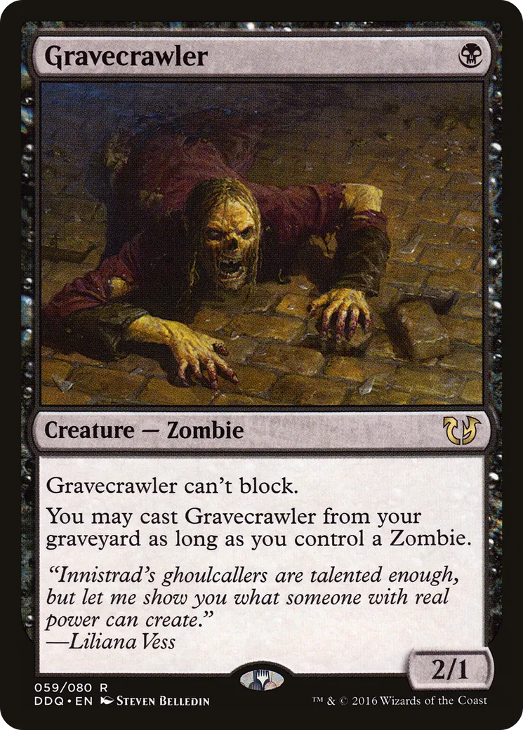 Rampeur des tombes from Duel Decks: Blessed vs. Cursed - Magic: The Gathering