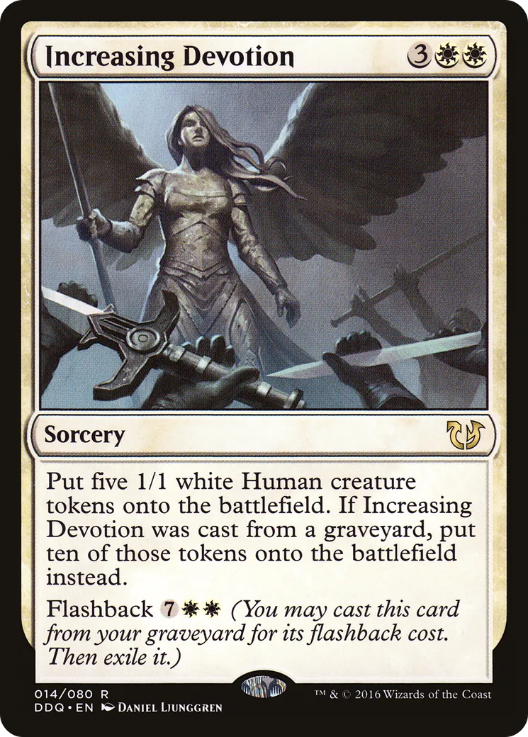 Dévotion grandissante — Duel Decks: Blessed vs. Cursed — Magic: The Gathering