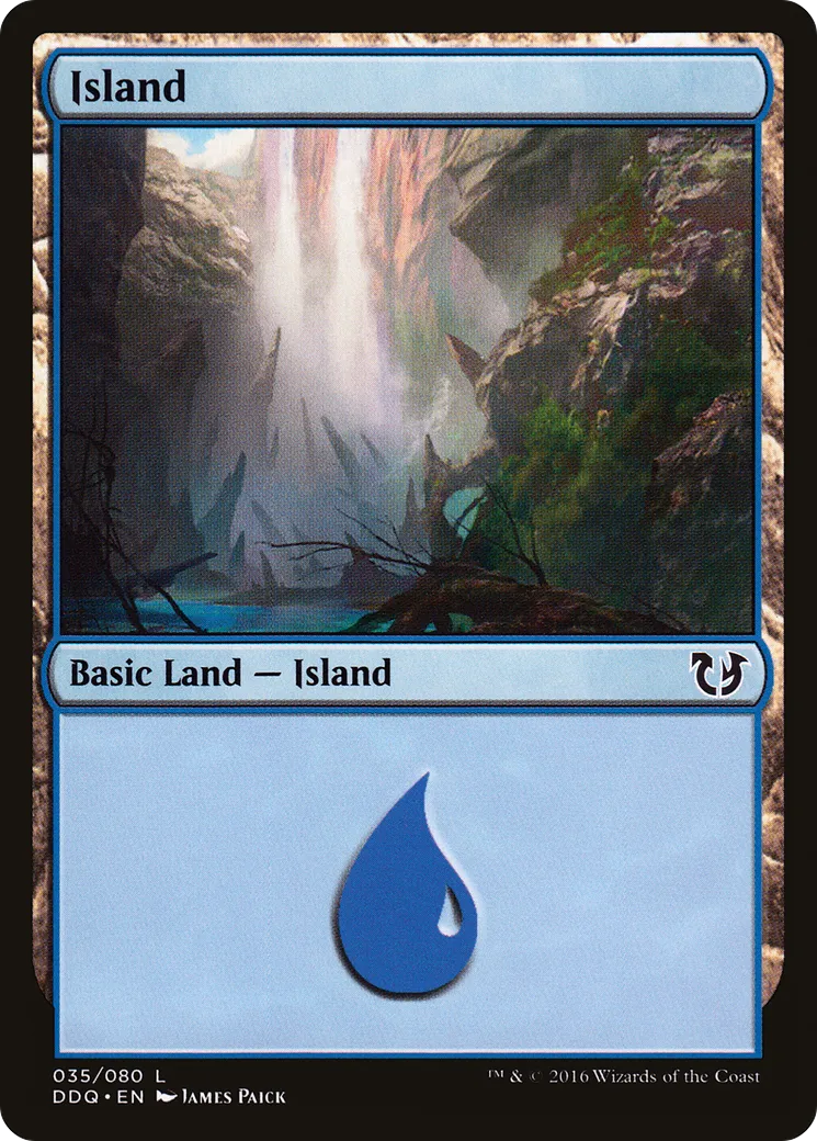 Island — Duel Decks: Blessed vs. Cursed — Magic: The Gathering