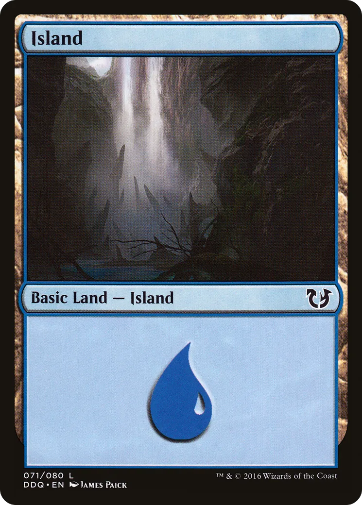 Island — Duel Decks: Blessed vs. Cursed — Magic: The Gathering